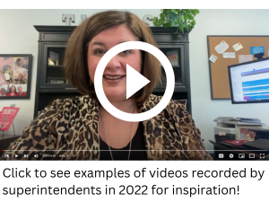 Screen shot of superintendent video